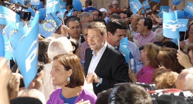 Mariano Rajoy en las islas Canarias