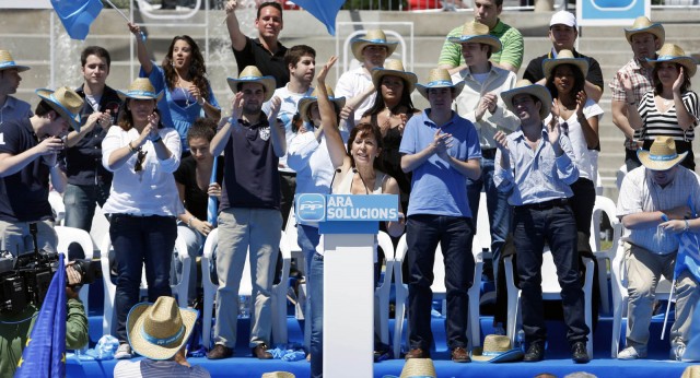 Mariano Rajoy en Esplugues de Llobregat