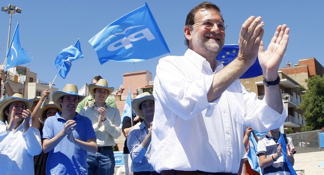 Mariano Rajoy en Esplugues de Llobregat