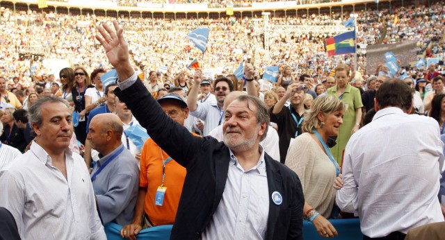 Mitin de Mariano Rajoy y Jaime Mayor Oreja en Valencia