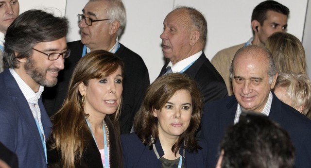 Oyarzabal, Camacho, Santamaría y Fernández en la Convención Nacional 