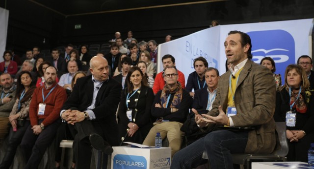 José Ignacio Wert y el Presidente Bauzá en la Convención Nacional 