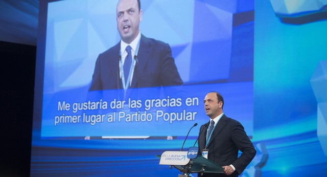 Angelino Alfano, primer ministro y vicepresidente de la República de Italia