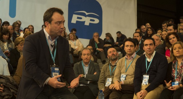 Munuel Cobo en la Convención Nacional 