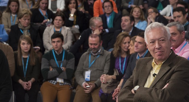 Margallo en la Convención Nacional del PP de Valladolid