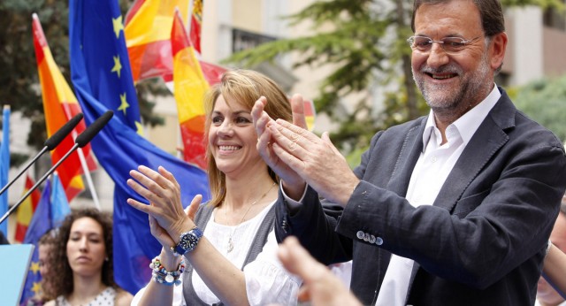 Rajoy y Cospedal en Albacete 