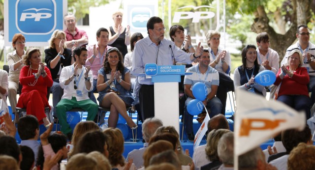 Mitin de Mariano Rajoy en Navalmoral de la Mata