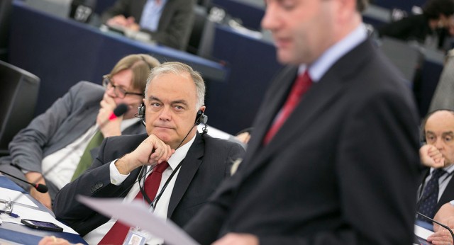 Esteban González Pons en el Pleno del Parlamento Europeo