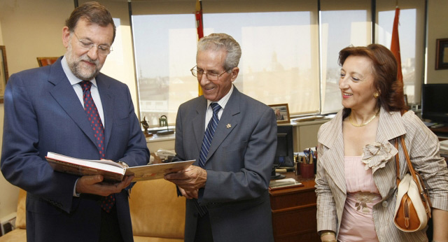 Mariano Rajoy recibe a Federico Martín Bahamontes