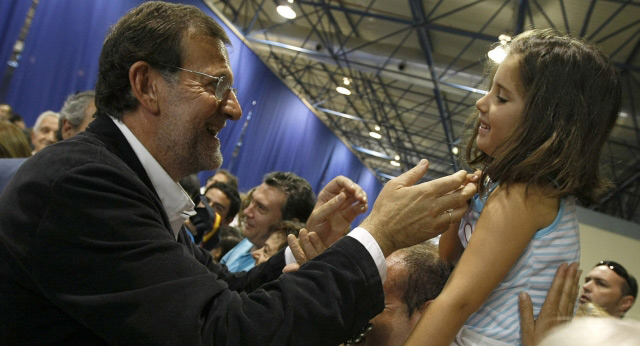 Mariano Rajoy en el Congreso de Valencia