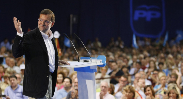 Mariano Rajoy en el Congreso de Valencia