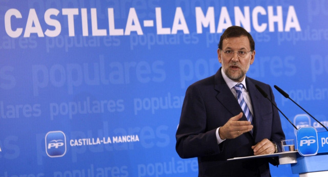 El presidente del Partido Popular, Mariano Rajoy, preside la Junta Directiva del PP 