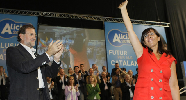 Presentación de la candidatura de Alicia Sánchez Camacho a la presidencia de la Generalitat Cataluña