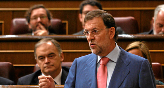 Rajoy en la sesion de control al gobierno