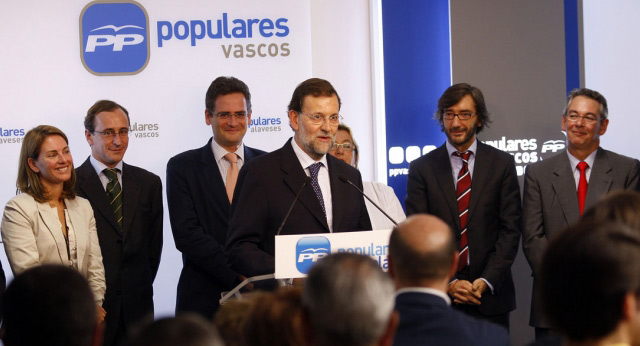 Mariano Rajoy inaugura una nueva sede en Álava