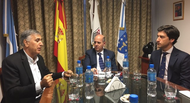 Ramón Moreno Bustos mantiene una reunión con el presidente de la Obra Social Ospaña  en Buenos Aires/Argentina