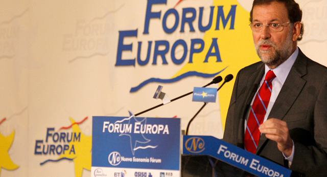 Mariano Rajoy en Forum Europa