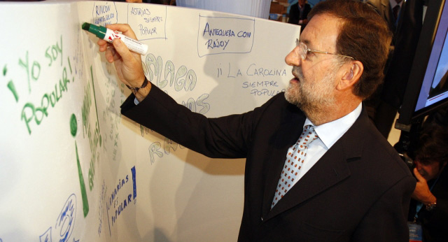 Convención Populares Barcelona 2009: Mariano Rajoy visita las instalaciones