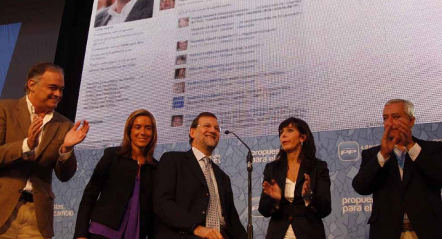 Convención Populares Barcelona 2009: Mariano Rajoy visita las instalaciones