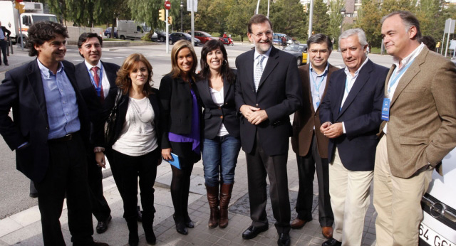 Convención Populares Barcelona 2009: Mariano Rajoy visita las instalaciones