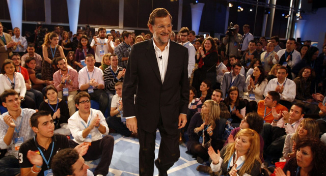 Mariano Rajoy en el encuentro de Nuevas Generaciones "Presidente, tengo una pregunta para tí"