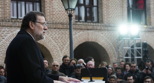 El presidente del Gobierno y del Partido Popular, Mariano Rajoy