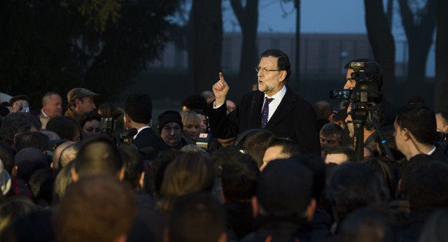 Acto de Mariano Rajoy en Benavente (Zamora)