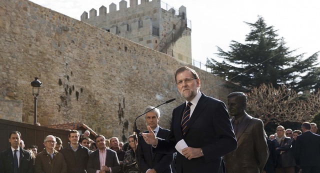 El presidente del Gobierno y del Partido Popular, Mariano Rajoy