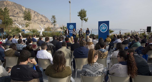 Acto de presentación del bloque Juventud del programa