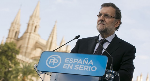 El presidente del Gobierno y del Partido Popular, Mariano Rajoy