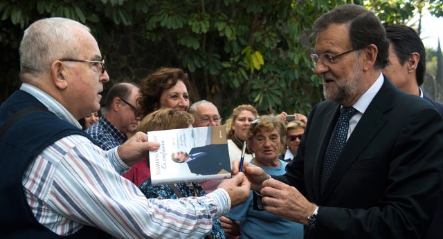 Mariano Rajoy participa en un mitin en Tenerife