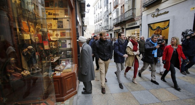 Pablo Casado y Cristina Cifuentes visitan Ávila