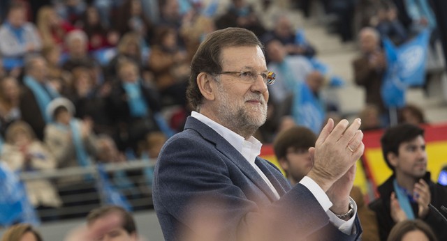 El presidente del Gobierno y del Partido Popular, Mariano Rajoy