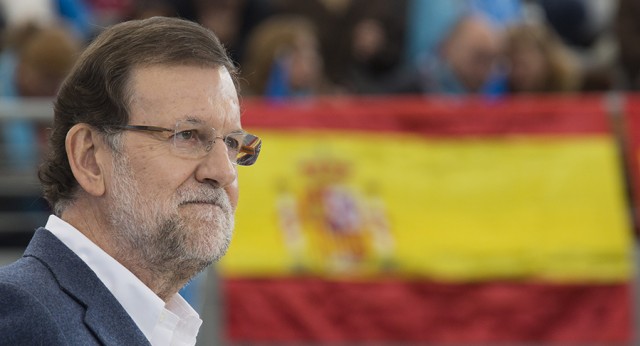 El presidente del Gobierno y del Partido Popular, Mariano Rajoy