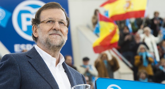 El presidente del Gobierno y del Partido Popular, Mariano Rajoy