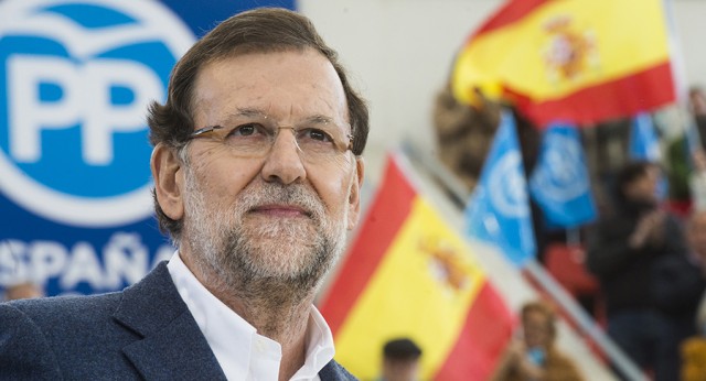 El presidente del Gobierno y del Partido Popular, Mariano Rajoy