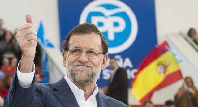 El presidente del Gobierno y del Partido Popular, Mariano Rajoy