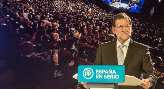 El presidente del Gobierno y del Partido Popular, Mariano Rajoy