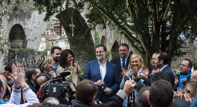 Mariano Rajoy en Cangas de Onís 