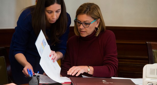 Mª Dolores de Cospedal presenta sus credenciales como diputada