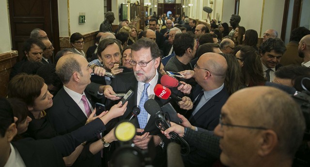 Mariano Rajoy en el Congreso de los Diputados 