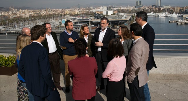 Mariano Rajoy preside la Junta Directiva del PP de Cataluña