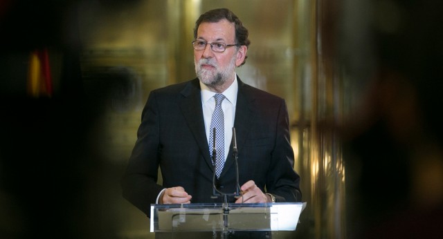 Mariano Rajoy se reúne con Albert Rivera en el Congreso