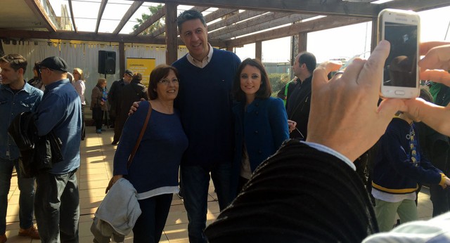 Andrea Levy y Xavier García Albiol visitan Badalona