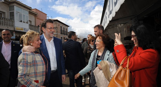 Rajoy y Cospedal en Guadamur