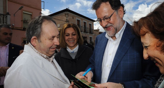 Rajoy y Cospedal en Guadamur