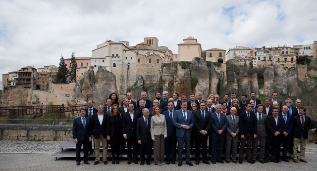 Foto de Familia con los Presidentes de Diputaciones