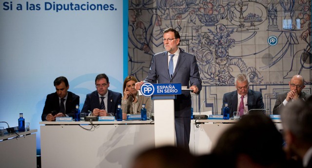 Mariano Rajoy durante su intervención en Cuenca