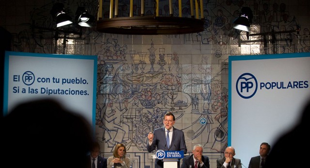 Mariano Rajoy durante su intervención en Cuenca