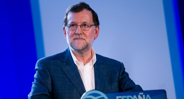 El Presidente del PP y del Gobierno en funciones, Mariano Rajoy 